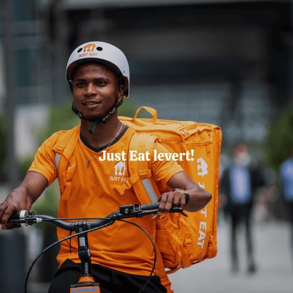 Cover van de column: Just Eat levert!