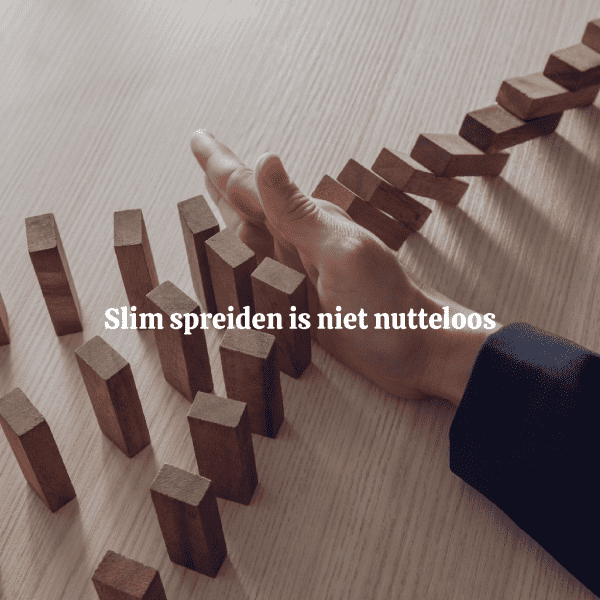 Cover van de column: Slim spreiden is niet nutteloos